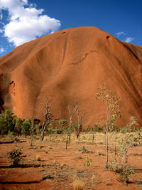 View of a desert