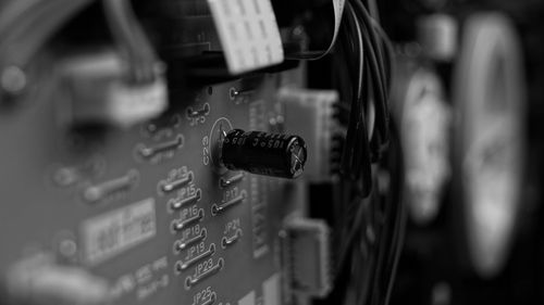 Close-up of computer keyboard