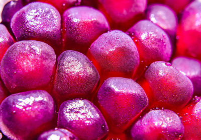 Full frame shot of strawberries