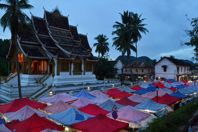 Traditional building against sky