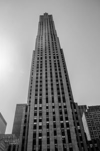 Low angle view of modern building