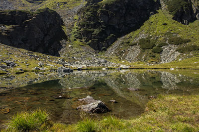 Scenic view of lake