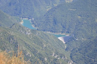 Aerial view of landscape