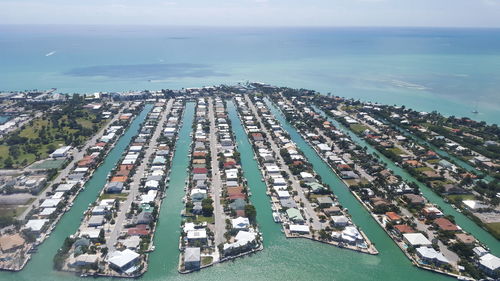 Aerial view of cityscape