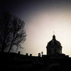 Low angle view of church against sky