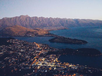 Aerial view of cityscape