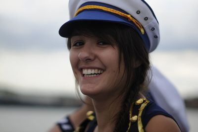 Portrait of a smiling young woman