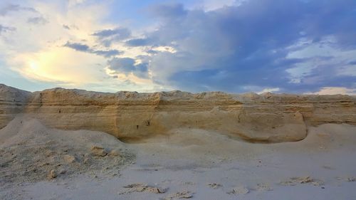 Panoramic view of landscape against sky