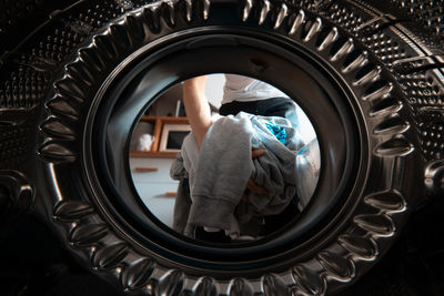 Inside of a washing machine