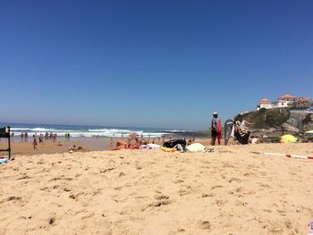 People on beach