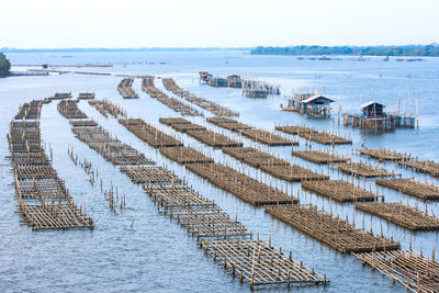 Cage aquaculture farming, thailand