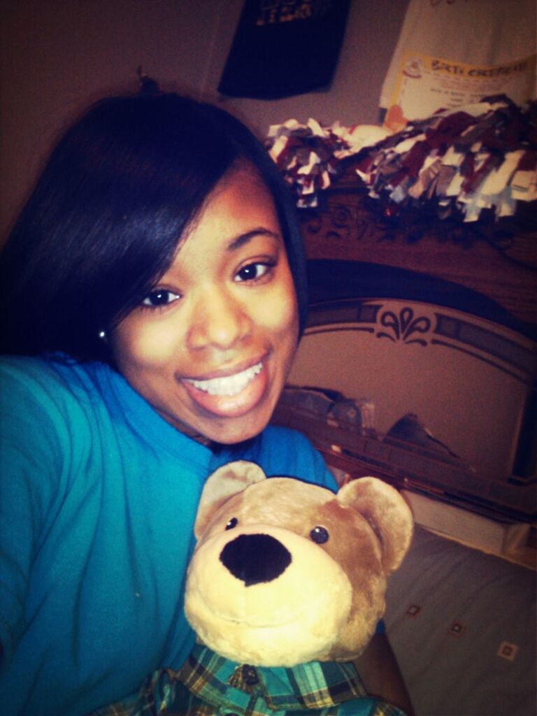 Cuddling up with my teddy #dontjudgeme