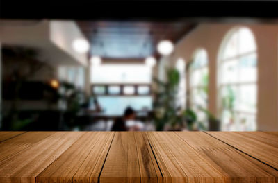 Close-up of empty wood