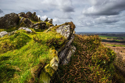 Roc'h trevezel in brittany, finistère, france