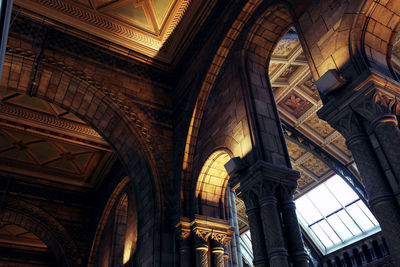 Low angle view of historical building