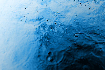 Full frame shot of water drops
