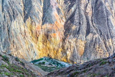 Scenic view of mountains 