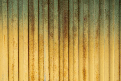 Full frame shot of wooden wall