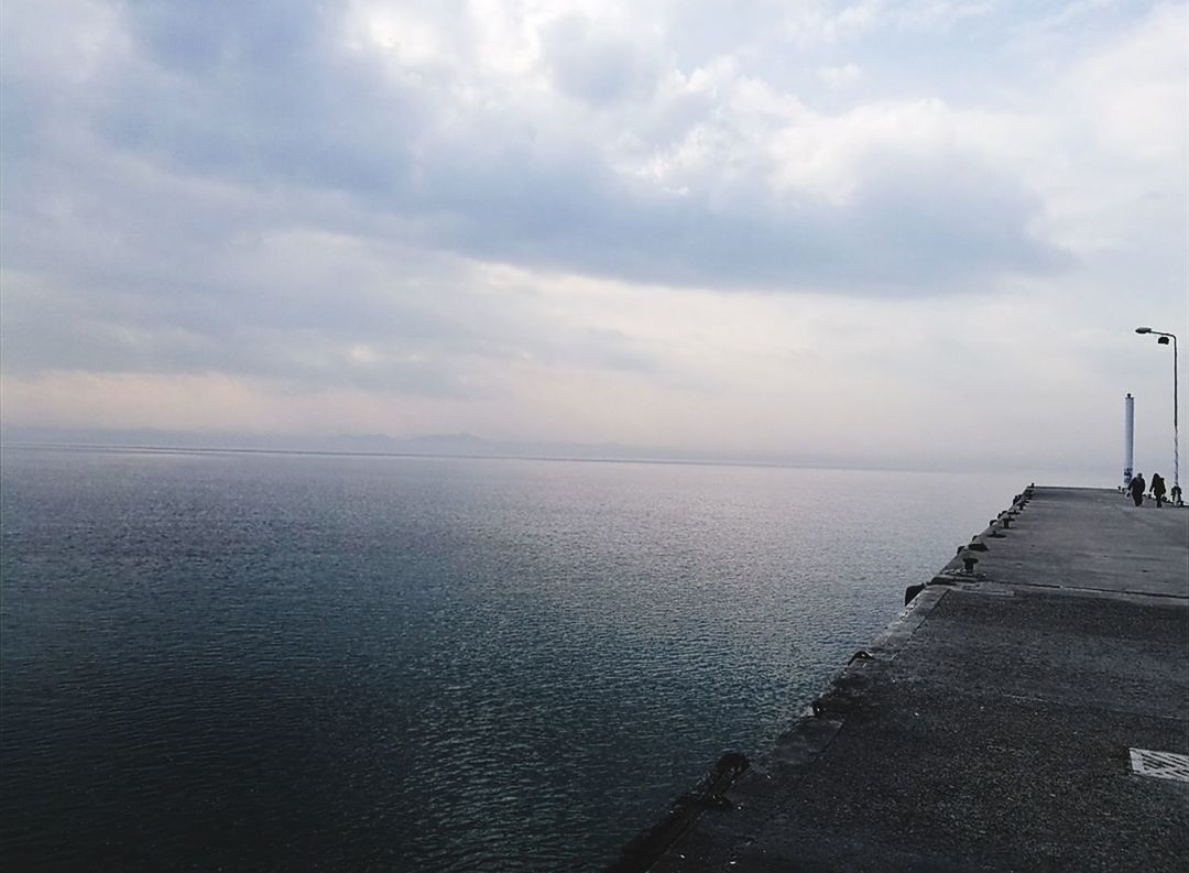 water, sea, tranquil scene, scenics, tranquility, sky, horizon over water, nature, cloud - sky, beauty in nature, idyllic, no people, day, outdoors