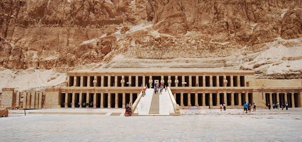 The mortuary temple of hatshepsut, valley of the kings, egypt
