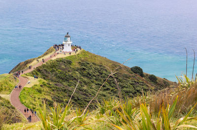Lighthouse at cape reinga the northernmost of new zealand