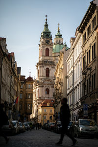 Buildings in city