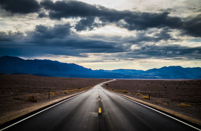 The road to scotty's castle, death valley, california