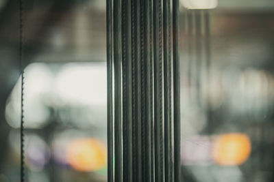 Close-up of window