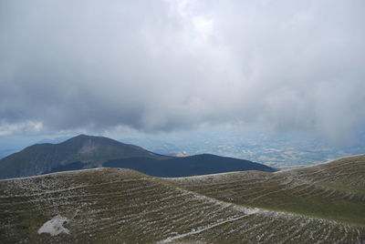 Panoramic view of landscape against sky