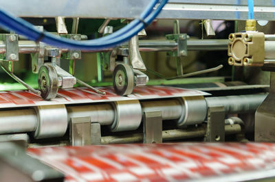 Printing equipment. printing house. machine for varnishing printed products.