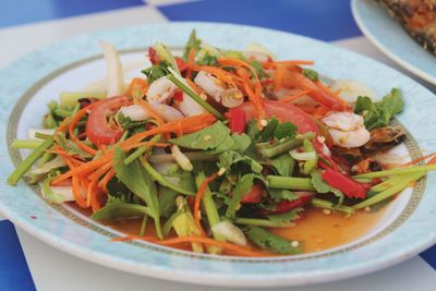 Close-up of salad in bowl