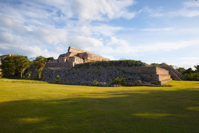 Old ruins against sky