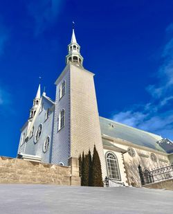 Low angle view of historic building against sky