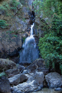 Waterfall in forest