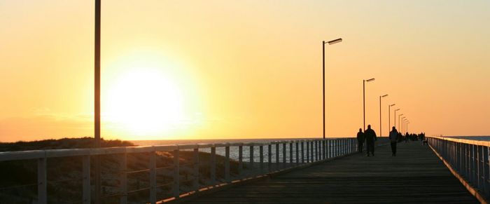 Scenic view of sky at sunset