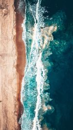 Aerial view of beach