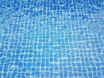 Full frame shot of swimming pool