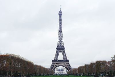 Tower against sky in city