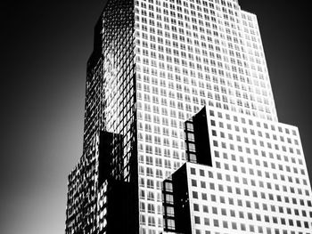 Low angle view of modern building