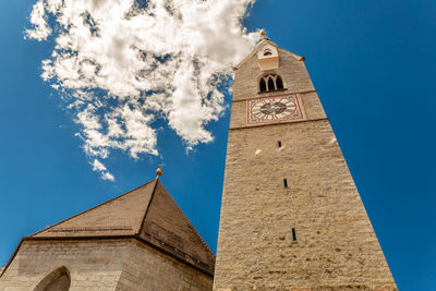 The splendid medieval towers of the city of brixen