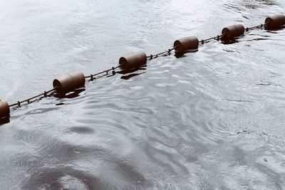 Wheel in water