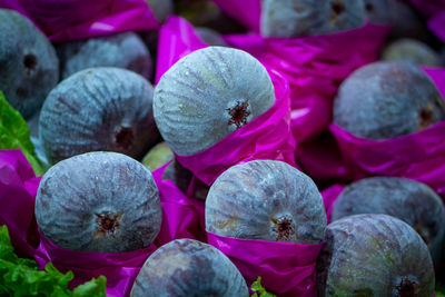 Full frame shot of figs fruits for sale in market