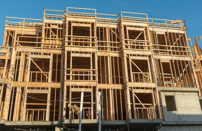 Low angle view of building against sky