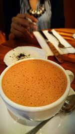 Close-up of coffee cup