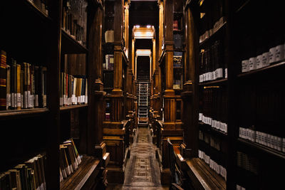 Interior of library