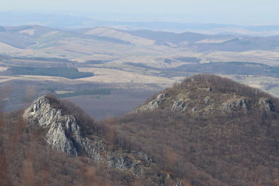 High angle view of landscape