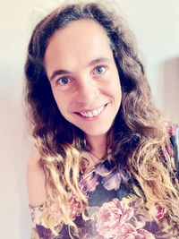 Portrait of a smiling young woman