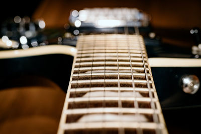 Close-up of guitar