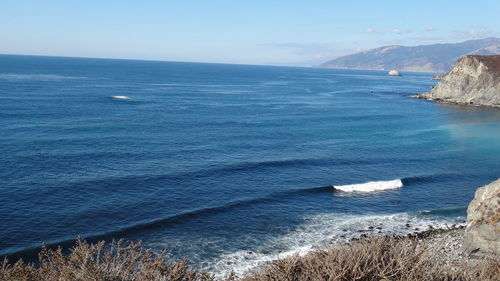 Scenic view of sea