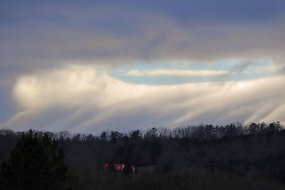 Panoramic view of landscape against sky